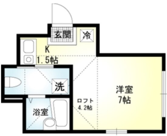 ParkView弘明寺の物件間取画像